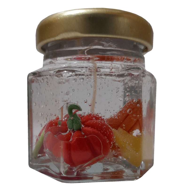 شمع معطر طرح قوطی شیشه ای کد B159