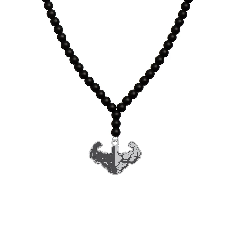 گردنبند هایکا مدل فیگور بدنسازی کد bg.jh 14