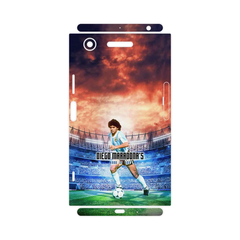برچسب پوششی ماهوت مدل Diego Maradona-FullSkin مناسب برای گوشی موبایل سونی Xperia XZ1