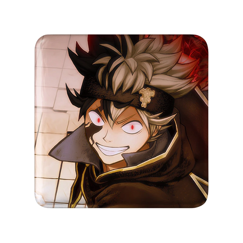 مگنت خندالو طرح آستا انیمه بلک کلاور Black Clover کد 11717