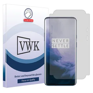 VWK Tough model transparent screen protector suitable for OnePlus 7 Pro mobile phone 