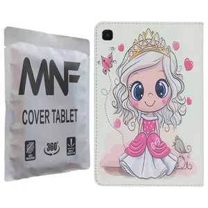 کیف کلاسوری ام ان اف طرح دختر پرنسس کد M-197 مناسب برای تبلت سامسونگ Galaxy Tab A7 Lite / T225