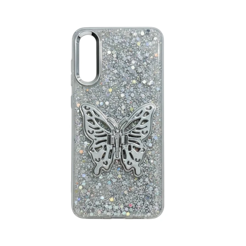کاور طرح Shiny Butterfly مناسب برای گوشی موبایل سامسونگ Galaxy A50