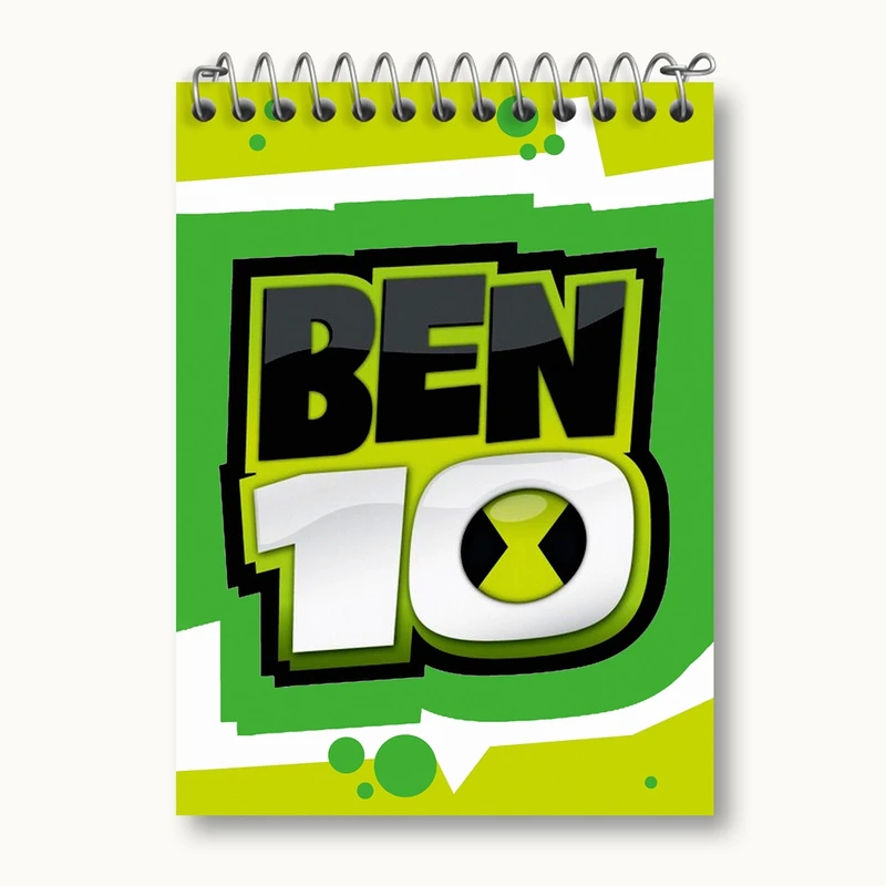 دفتر یادداشت 50 برگ خندالو مدل بن تن Ben 10 کد 3355