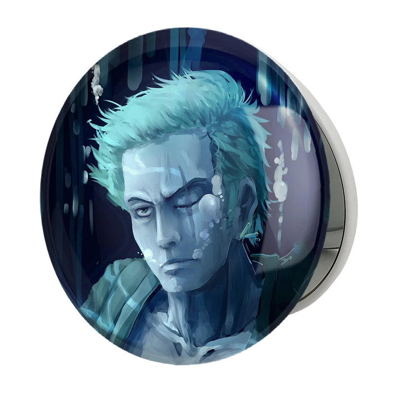 آینه جیبی خندالو طرح رورونا زورو انیمه وان پیس One Piece مدل تاشو کد 11418 