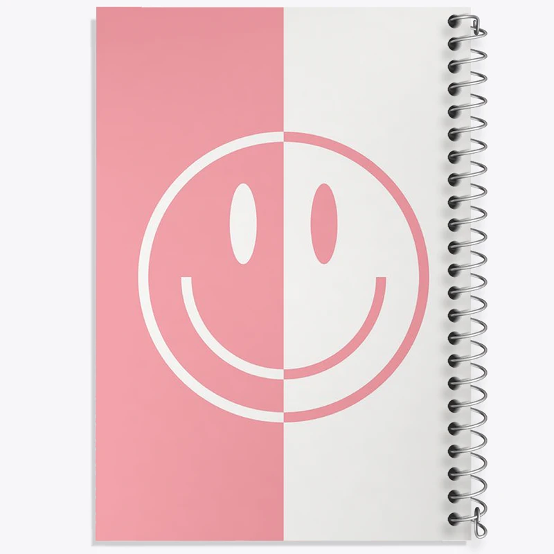 دفتر شطرنجی 50 برگ خندالو طرح ایموجی (Emoji) کد N1779