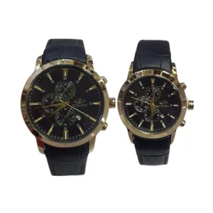 ست ساعت مچی عقربه ای  زنانه و مردانه الگانس مدل 88se11el