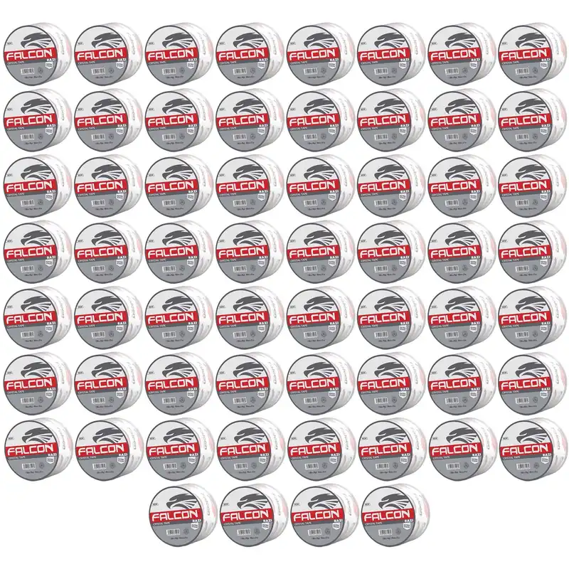 چسب پهن رازی مدل فالکون کد F52MIc عرض 5 سانتی متر بسته 60 عددی