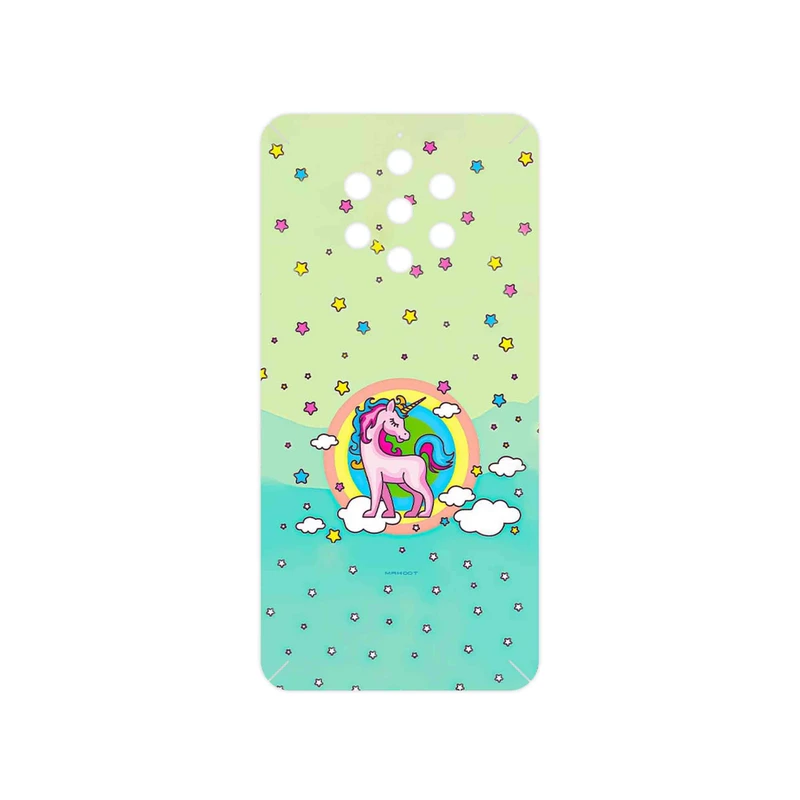 برچسب پوششی ماهوت مدل Rainbow unicorn adventure مناسب برای گوشی موبایل نوکیا 9 Pureview