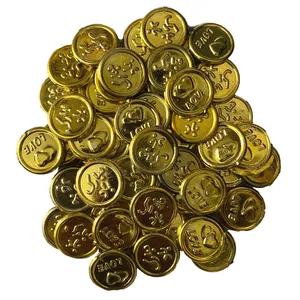 سکه تزیینی مدل مبارک باد بسته 50 عددی