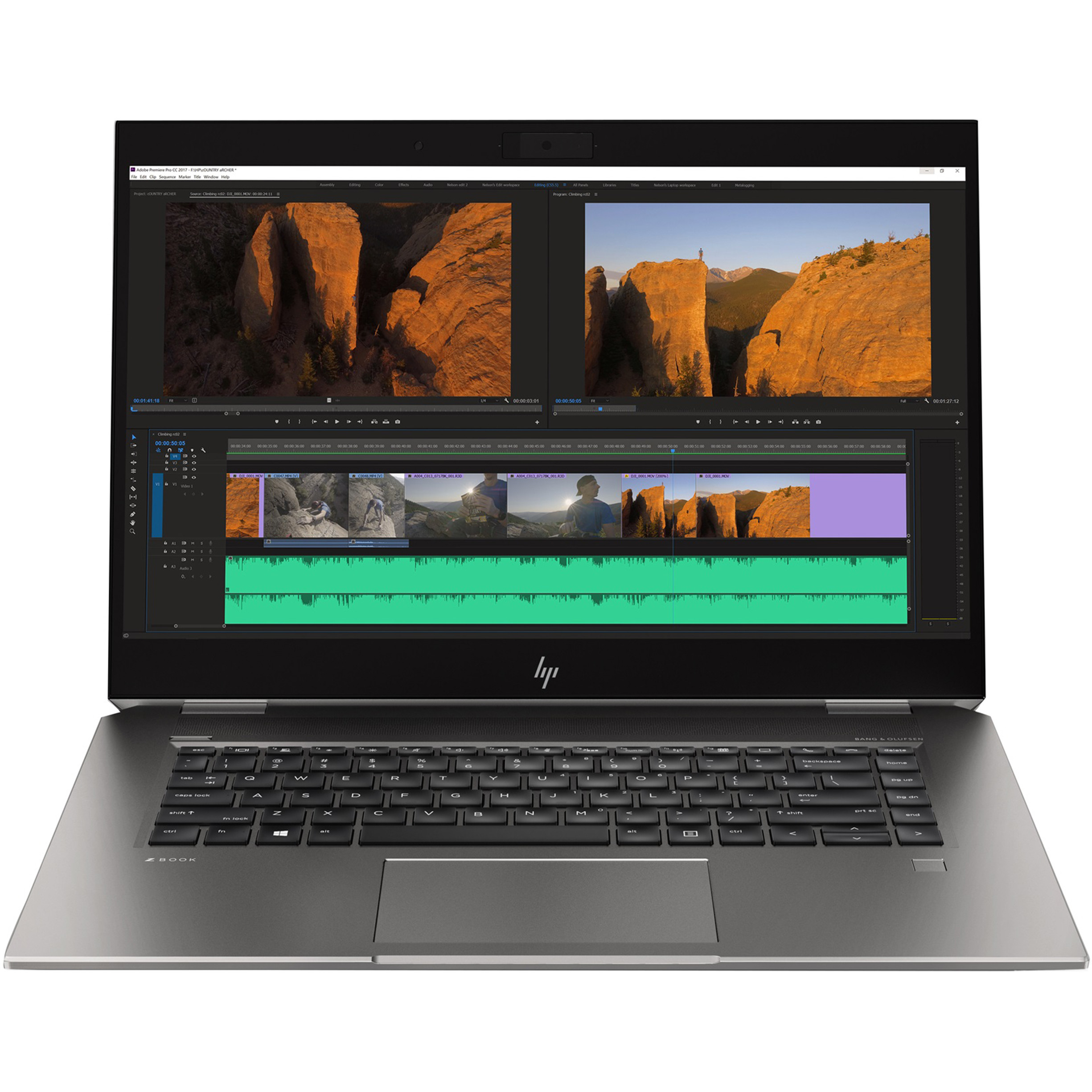 لپ تاپ 15 اینچی اچ پی مدل ZBook 15 Studio G5 Workstation-H2
