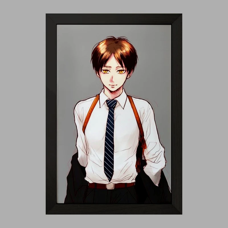 تابلو خندالو مدل ارن یگر انیمه اتک آن تایتان Attack on Titan  کد 18621