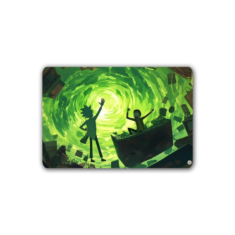 ماوس پد مخصوص بازی شادیت مدل ریک و مورتی کد 618 سایز 37*24 سانتیمتر