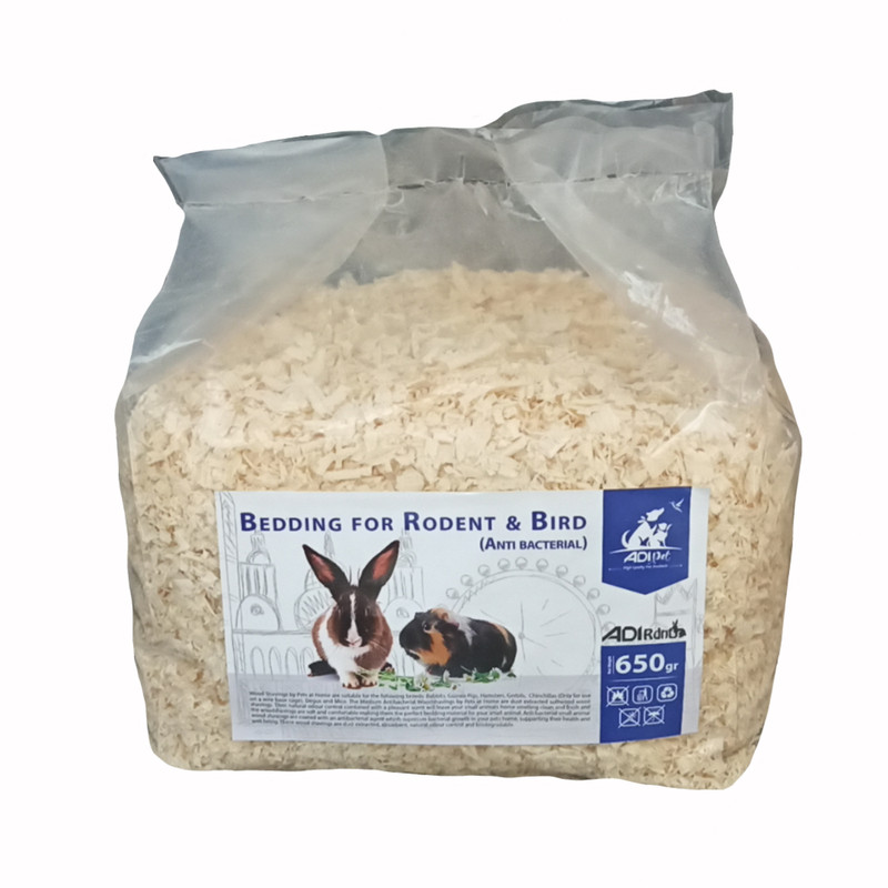 پوشال بستر جوندگان و پرندگان آدی مدل Ad_650 وزن ۶۵۰ گرم