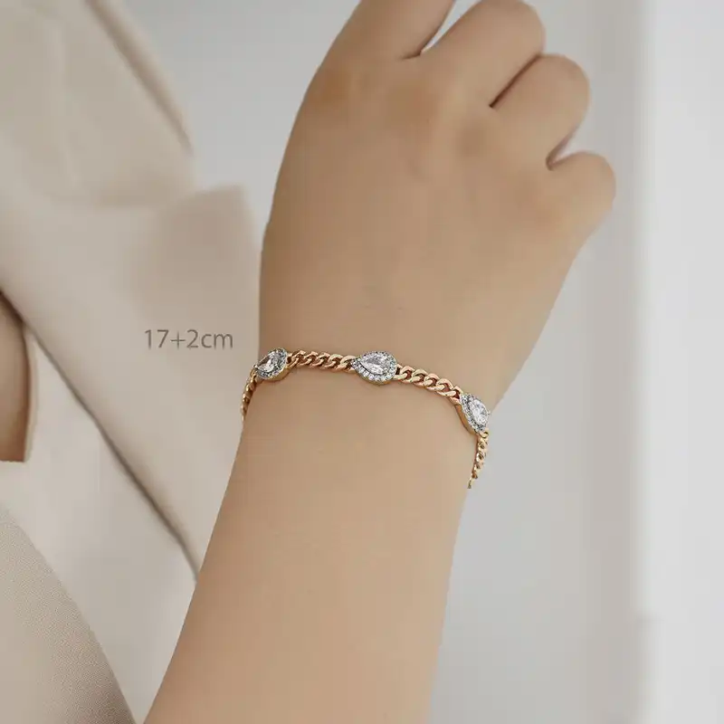 دستبند زنانه ژوپینگ مدل DD410