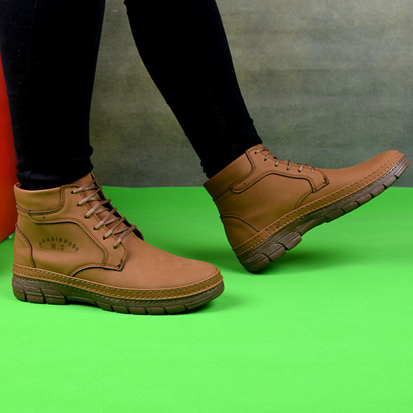 نیم بوت مردانه مدل دماوند کد Dgh رنگ قهوه ای