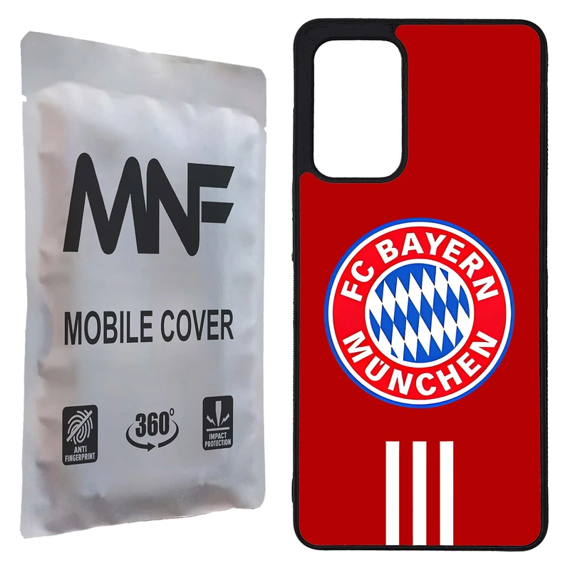 کاور ام ان اف طرح تیم Bayern Munich کد P-242 مناسب برای گوشی موبایل سامسونگ Galaxy A72 / A72 5G