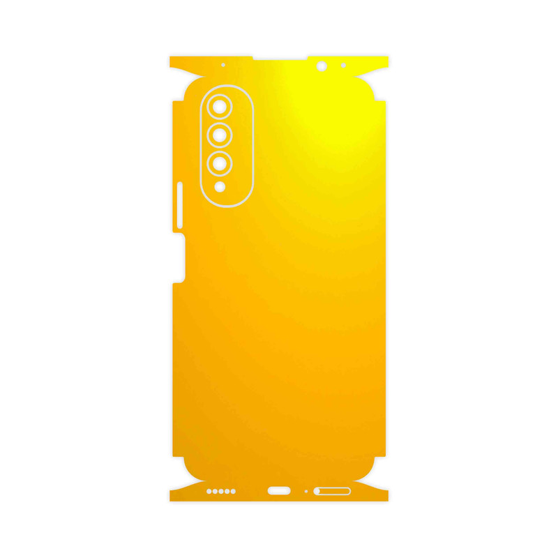 برچسب پوششی ماهوت مدل Matte-Deep-Mustard-FullSkin مناسب برای گوشی موبایل ویکو T50