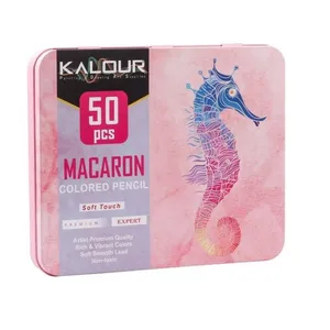 مداد رنگی 50 رنگ کالور مدل پاستلی 