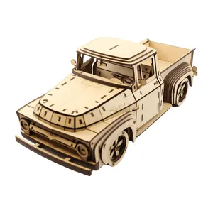 ساختنی 193 تکه مدل ماکت چوبی ماشین کد M181