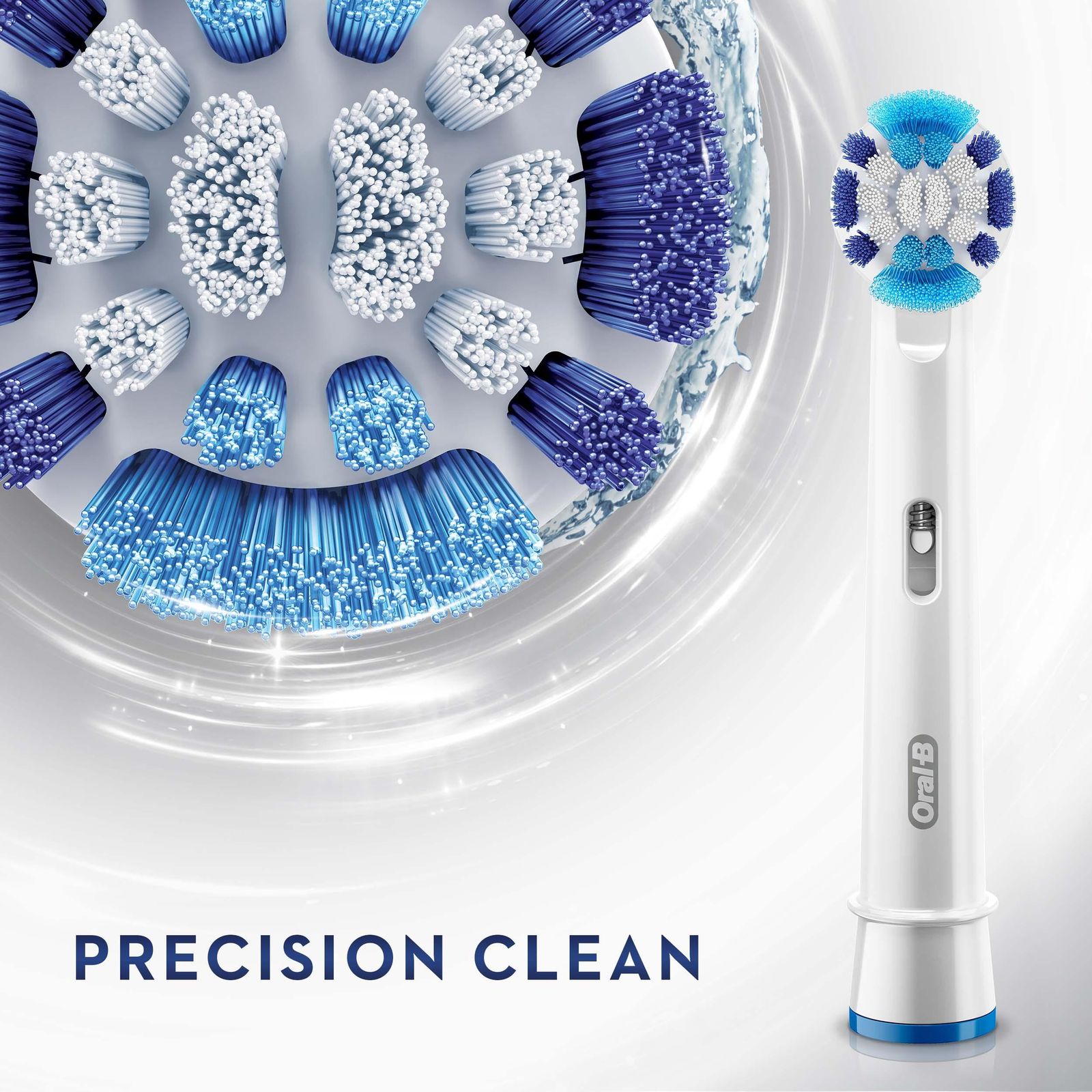 سری یدک مسواک برقی اورال-بی مدل Precision Clean -  - 5
