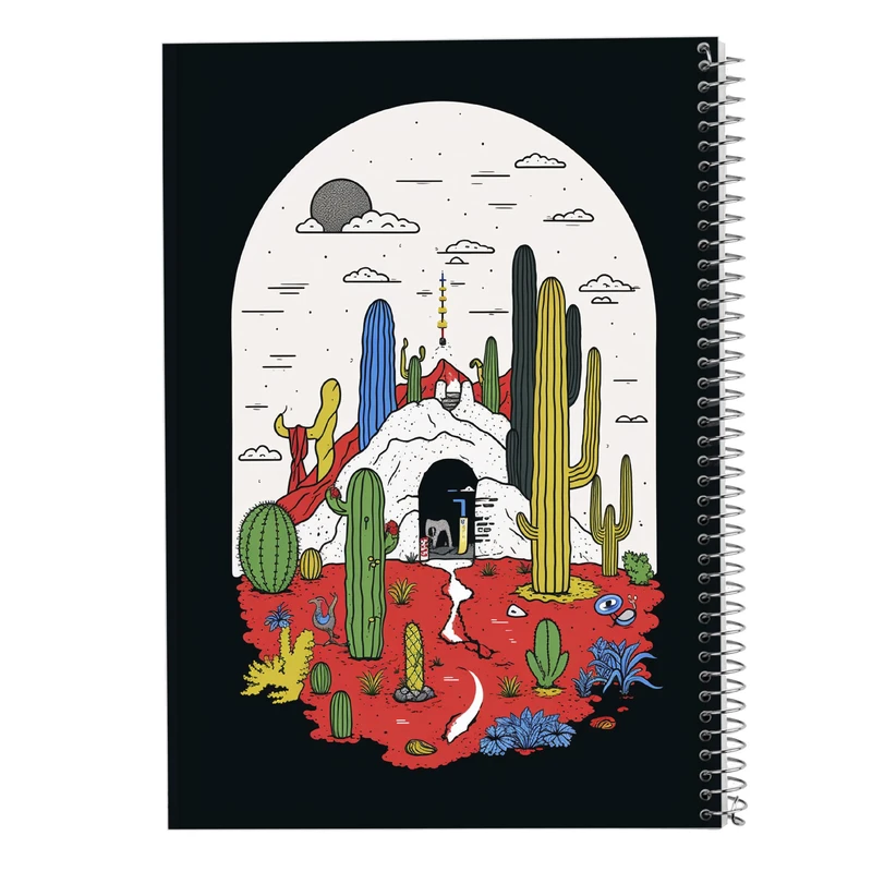 دفتر لیست خرید 50 برگ مدوپد مدل Ghibli کد DF2415