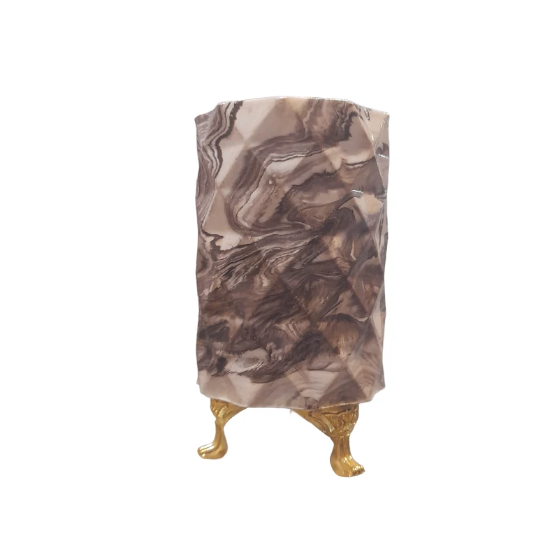 گلدان دکوری مدل استوانه بتنی کد s3