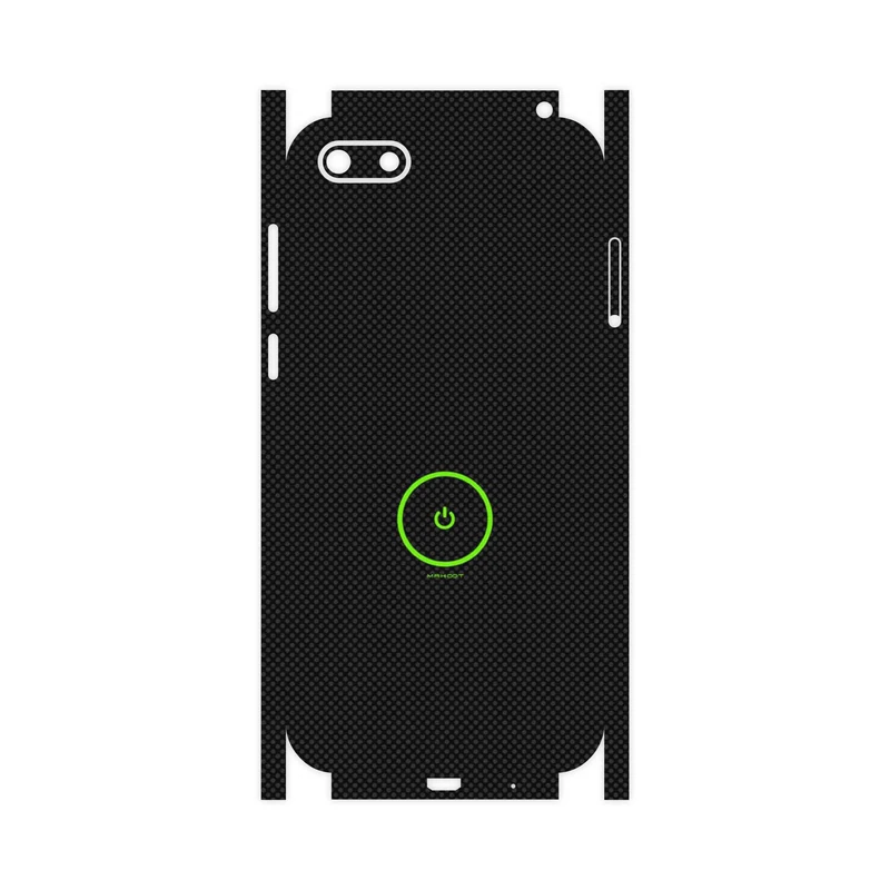 برچسب پوششی ماهوت مدل Minimal Power Button-FullSkin مناسب برای گوشی موبایل هوآوی Y5 Lite