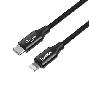کابل تبدیل USB-C به لایتنینگ باسئوس مدل Yiven طول 1متر
