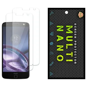 Multi Nano X-S2N Screen Protector For Motorola Moto Z Pack of 2