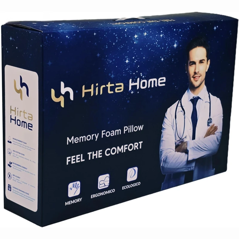 عکس شماره 2 : بالش طبی هیرتا هوم مدل wave air سایز m