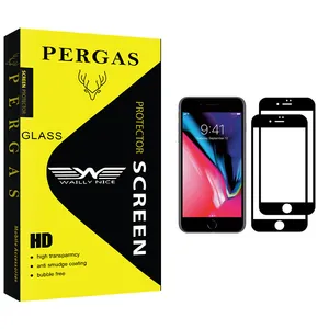 Waily Nice Pergas Glass Screen Protector For Apple iPhone 7 Pack Of 2