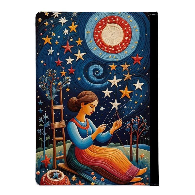 کلاسور مدل بانوی بافنده و ستارگان کد nc433