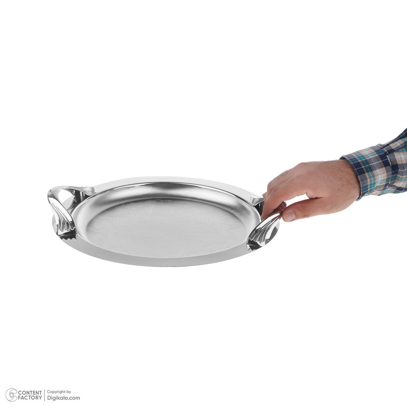 سینی آرتیستون صنعت مدل استیل دسته صدفی