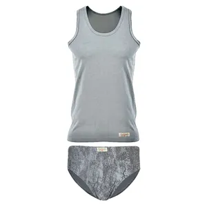 ست شورت و زیرپوش مردانه پنبینه مدل نخ پنبه خالص صادراتی آراد