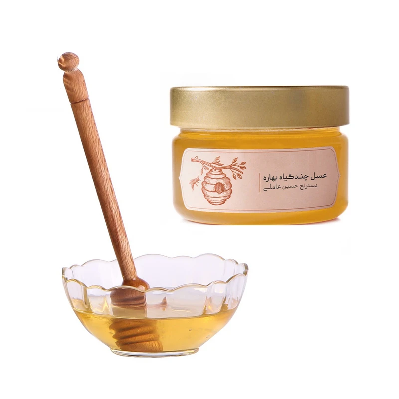 عکس شماره 3 : عسل طبیعی چهل گیاه کشمون-200 گرم