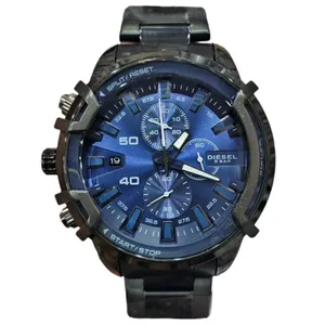 ساعت مچی عقربه‌ای مردانه دیزل مدل سه موتور فعال کرنوگراف بند استیل کد 3