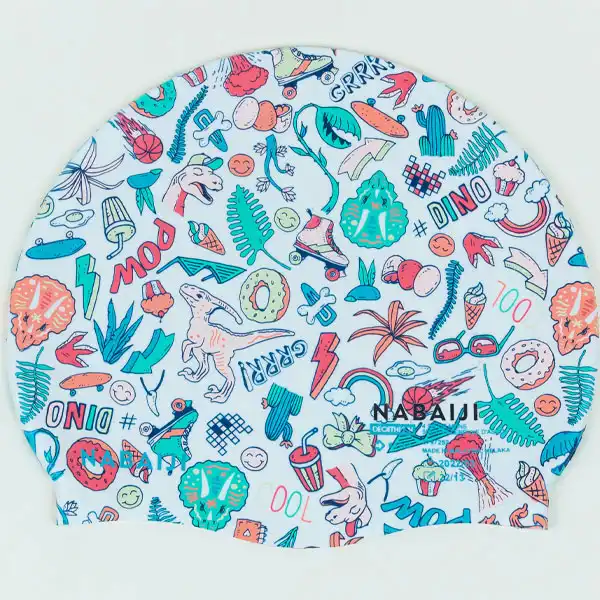 کلاه شنا نابایجی مدل Print Dino