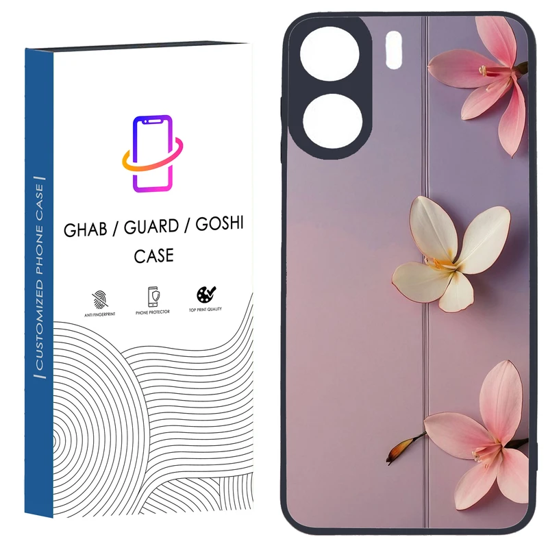 کاور قاب گارد گوشی طرح دخترانه کد 122 - TPU مناسب برای گوشی موبایل شیائومی Redmi 13C / Poco C65