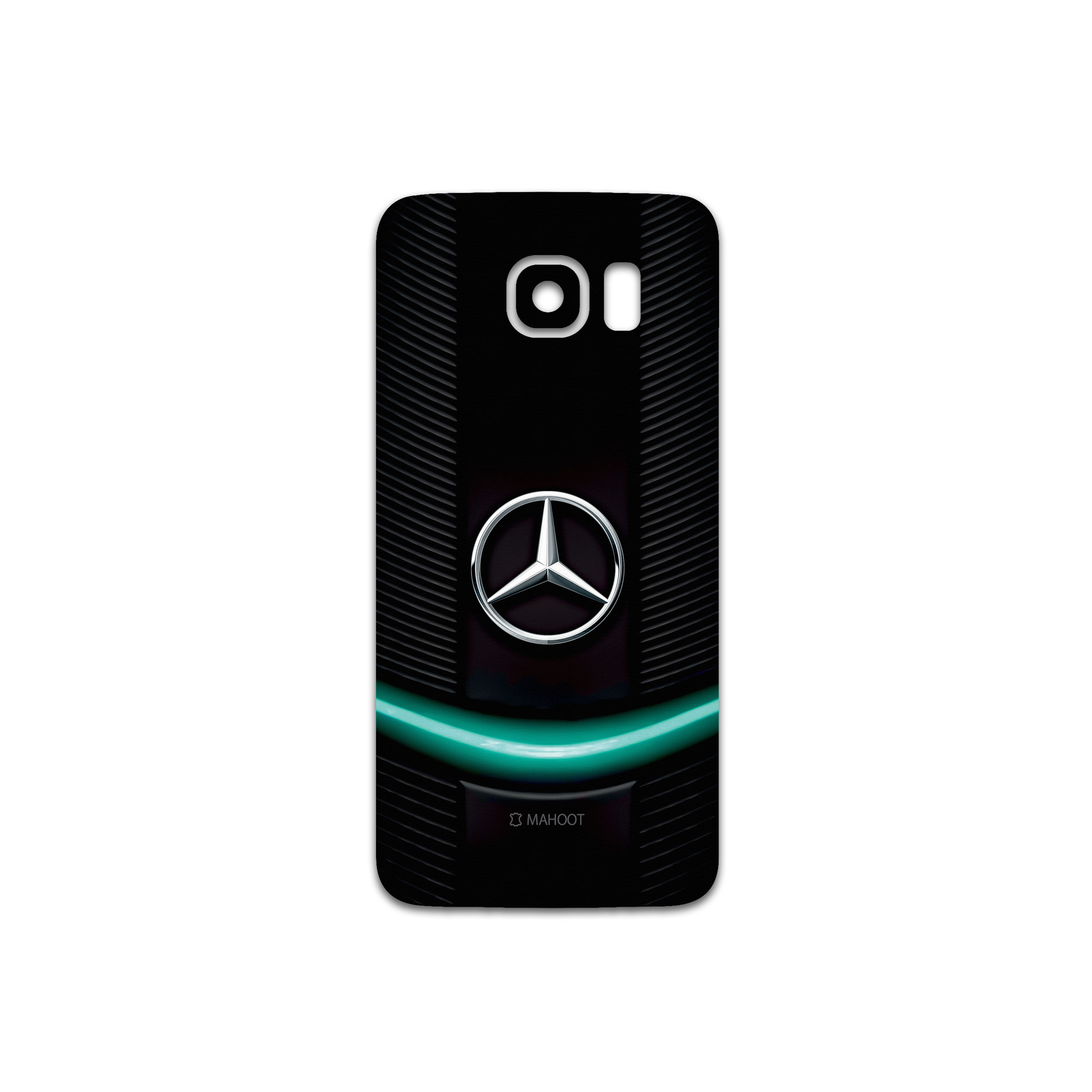 برچسب پوششی ماهوت مدل Mercedes-Benz مناسب برای گوشی موبایل سامسونگ Galaxy S6