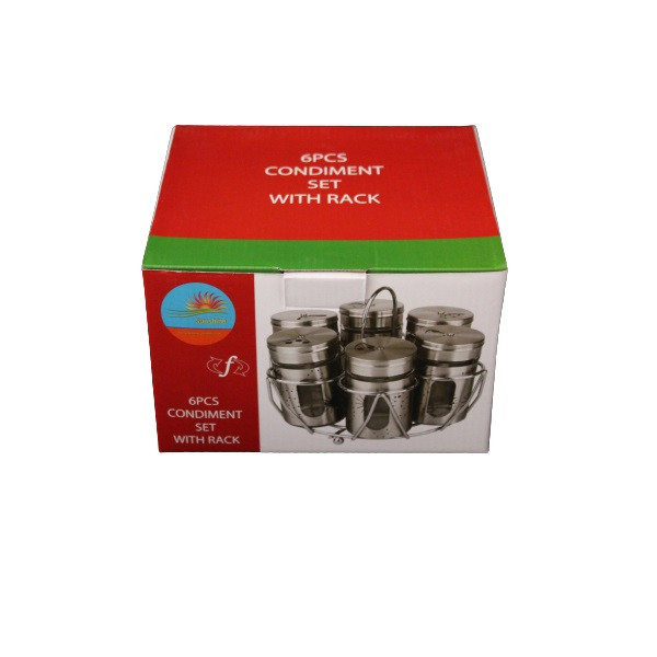 ست جا ادویه 6 پارچه مدل LY8113