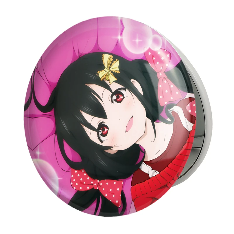 آینه جیبی خندالو طرح نیکو یازاوا انیمه لاو لایو Love Live مدل تاشو کد 18277 