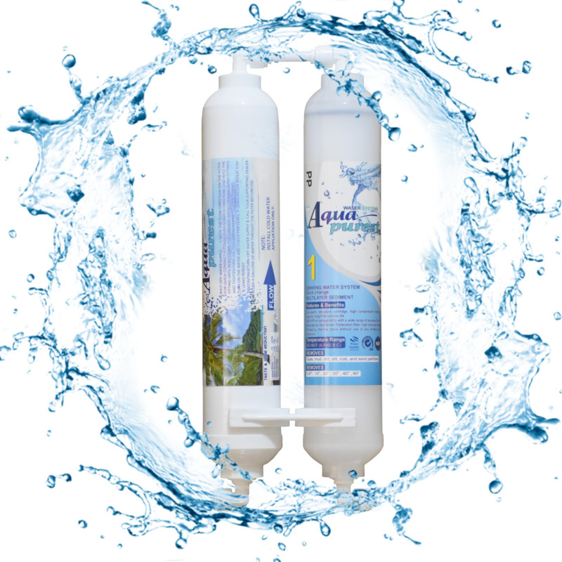 فیلتر پمپ اسپری آب و مه پاش آکوا پیورست شریعتی مدل الیافی رسوبگیر D 3360 مجموعه 6 عددی