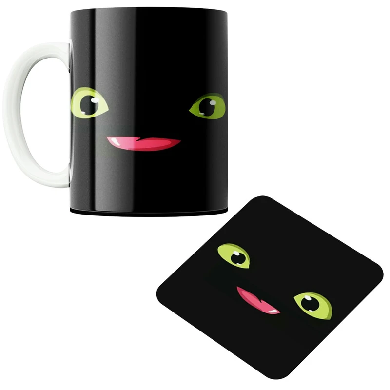 ماگ پادآفرین مدل کاراکتر کد 420 به همراه زیر لیوانی