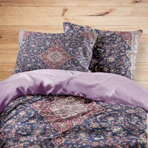 سرویس روتختی مدوپد طرح فرش همدان مدل C-Hamedan37 یک نفره 4 تکه