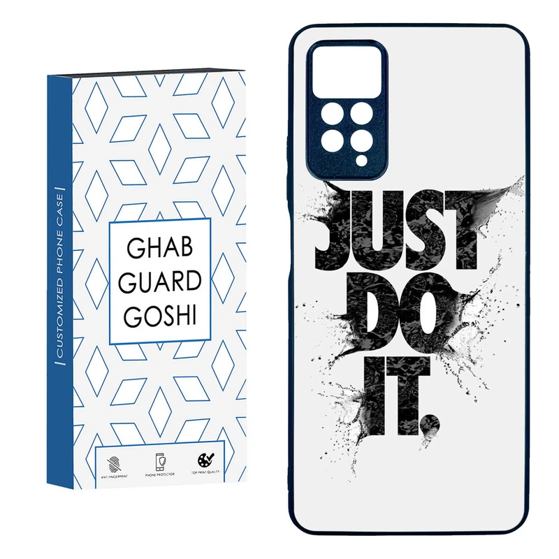کاور قاب گارد گوشی طرح just do it کد TPUBA-107 مناسب برای گوشی موبایل شیائومی Redmi Note 11 pro 4G / Note 11 pro 5G / Note 12 pro 4G