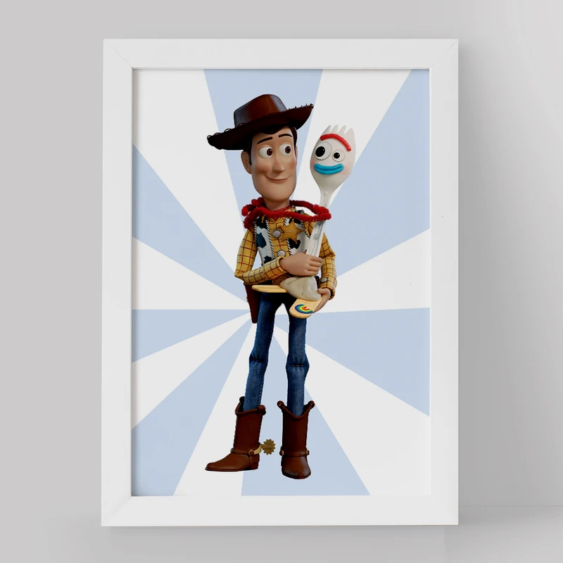 تابلو خندالو مدل داستان اسباب بازی Toy Story کد 3926