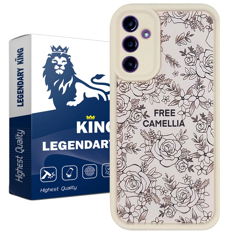 کاور لجندری کینگ طرح گل مناسب برای گوشی موبایل سامسونگ GALAXY S23 FE