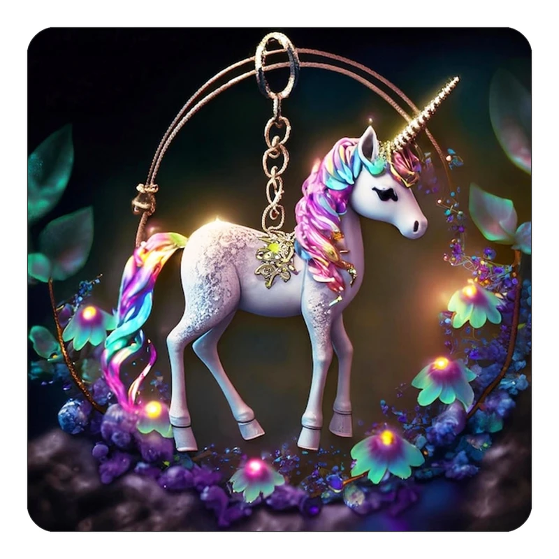 مگنت کاکتی طرح اسب تک شاخ و یونیکورن مدل mp31078