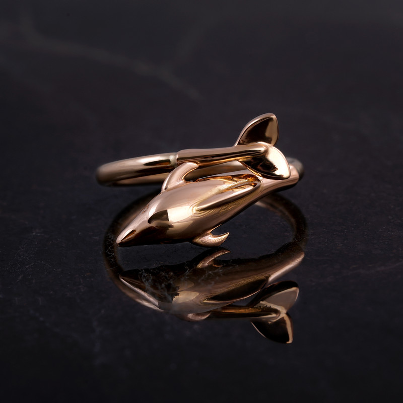 انگشتر طلا 18 عیار زنانه جواهری سون مدل 3912